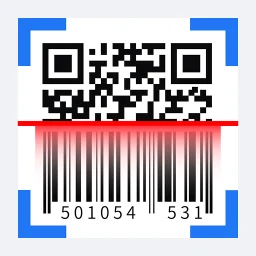 Значок QR-код&считыватель штрих-кодов